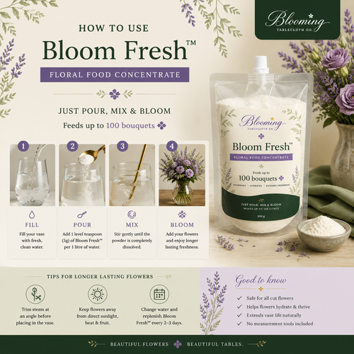 Bloom Fresh™ Concentrated Floral Food – 500 mL